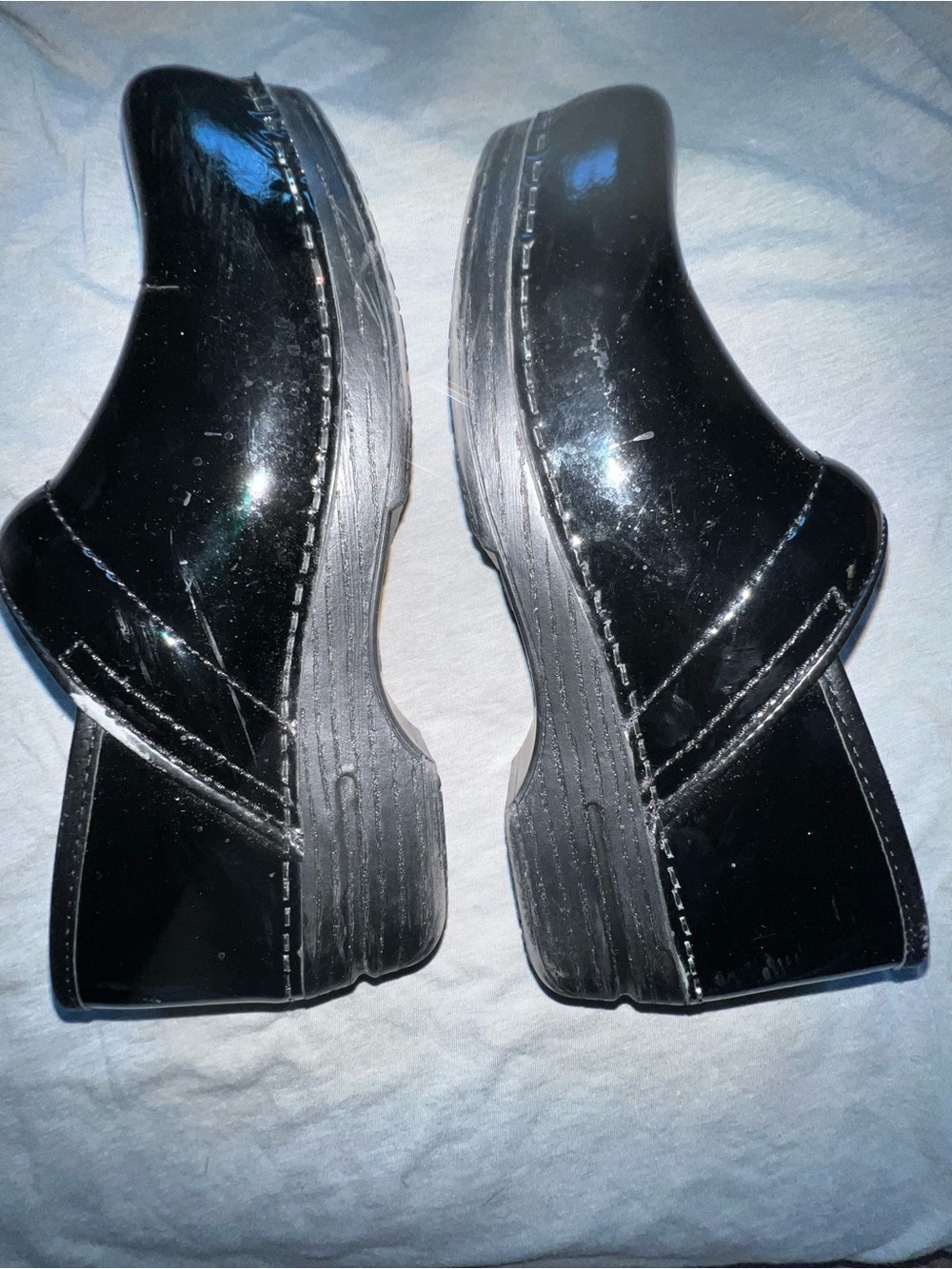 Dansko Women’s Black Patent Slip-On Clog